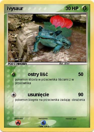 Pokemon ivysaur