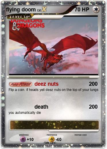 Pokemon flying doom