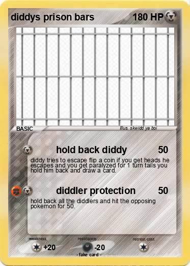 Pokemon diddys prison bars