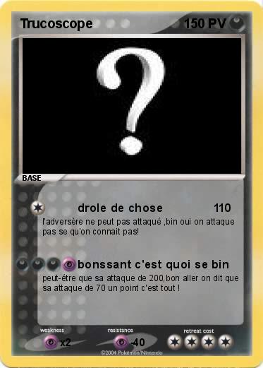 Pokemon Trucoscope