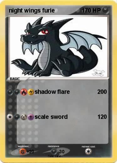 Pokemon night wings furie