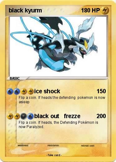 Pokemon black kyurm
