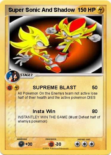 Pokemon Super Sonic And Shadow