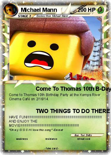 Pokemon Michael Mann