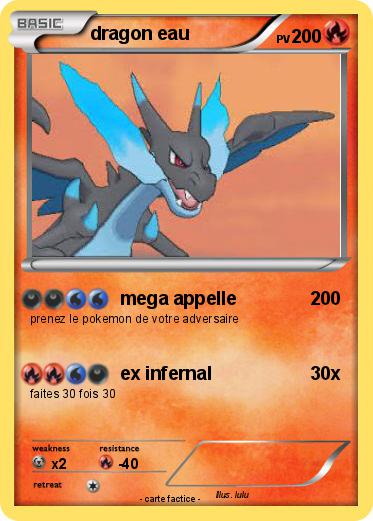 Pokemon dragon eau