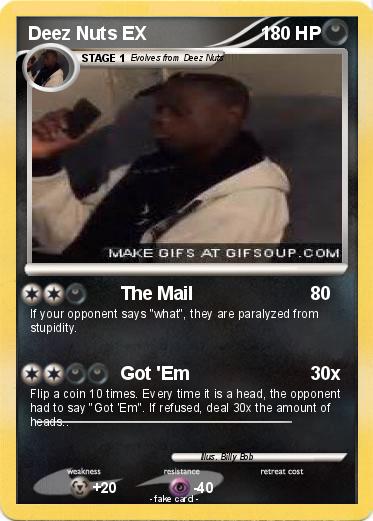 Pokemon Deez Nuts EX