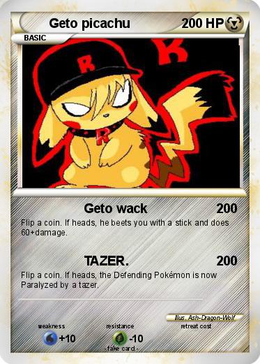 Pokemon Geto picachu