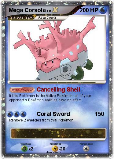 Pokemon Mega Corsola