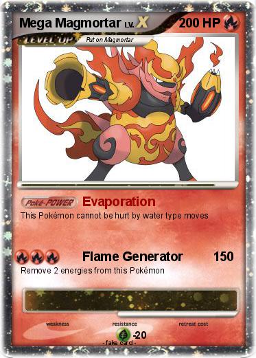 Pokemon Mega Magmortar