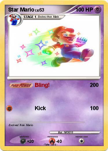 Pokemon Star Mario