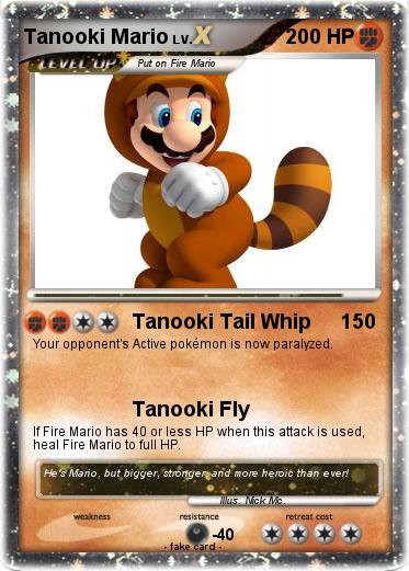 Pokemon Tanooki Mario