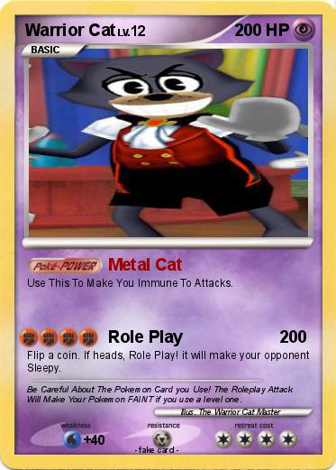 Pokemon Warrior Cat