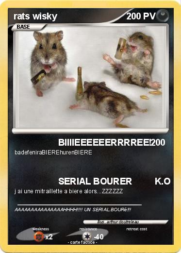 Pokemon rats wisky
