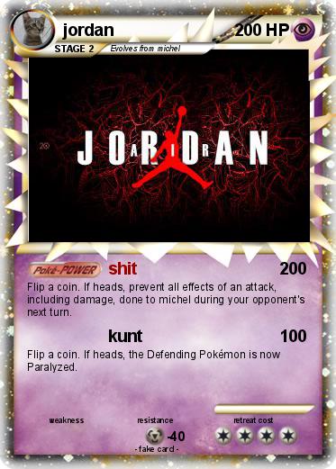 Pokemon jordan