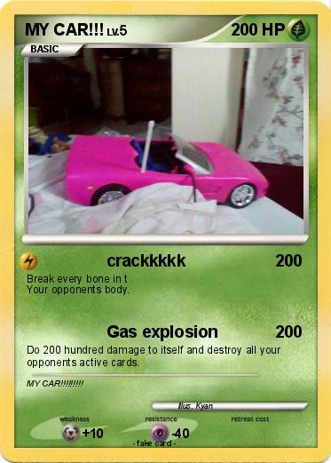 Pokemon MY CAR!!!