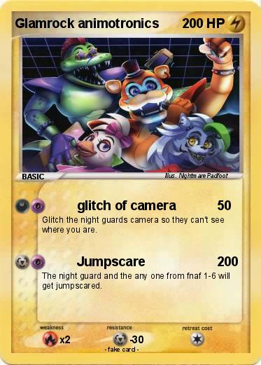 Pokemon Glamrock animotronics