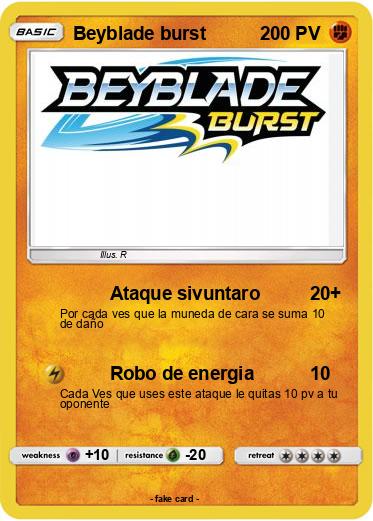 Pokemon Beyblade burst