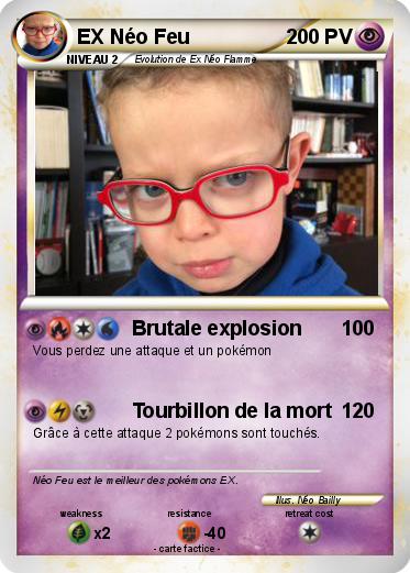 Pokemon EX Néo Feu