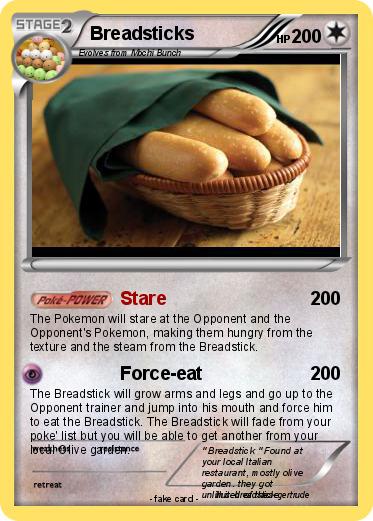 Pokemon Breadsticks