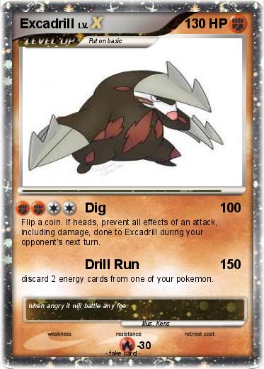 Pokemon Excadrill