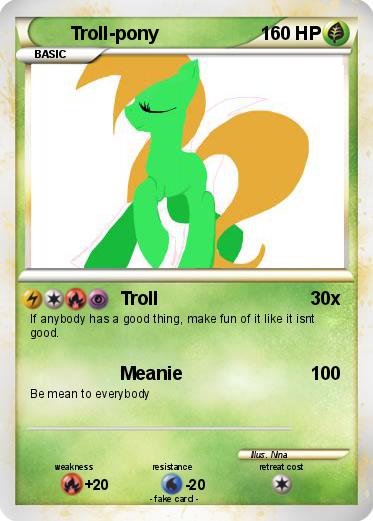 Pokemon Troll-pony