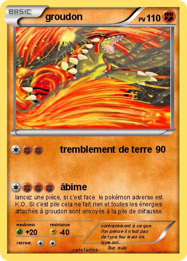 Pokemon groudon