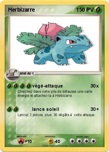Pokemon Herbizarre