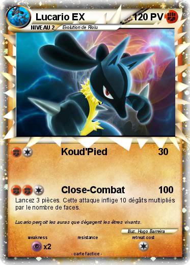 Pokemon Lucario EX