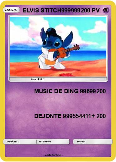 Pokemon ELVIS STITCH999999