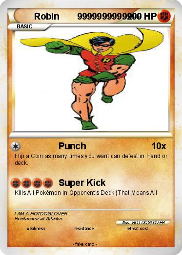 Pokemon Robin       9999999999999