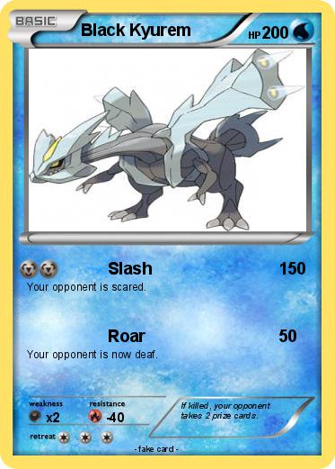 Pokemon Black Kyurem