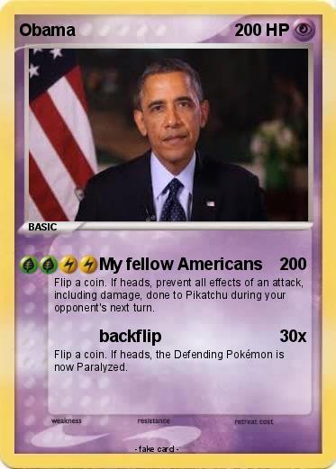 Pokemon Obama