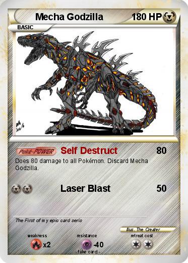 Pokemon Mecha Godzilla