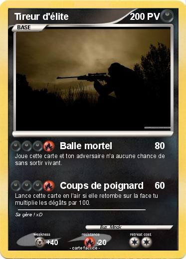 Pokemon Tireur d'élite