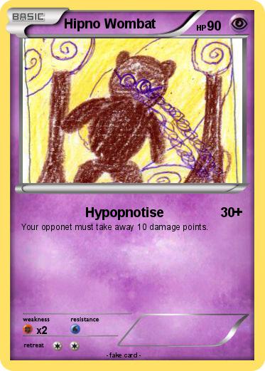 Pokemon Hipno Wombat