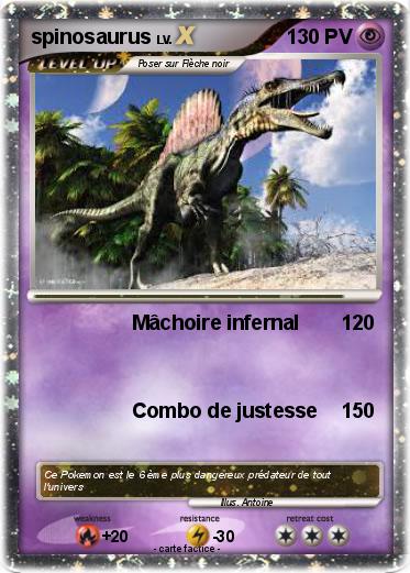 Pokemon spinosaurus
