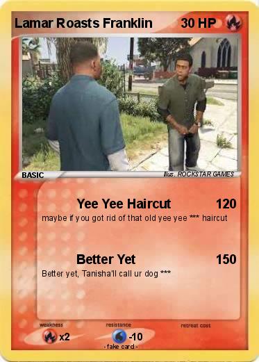 Pokemon Lamar Roasts Franklin