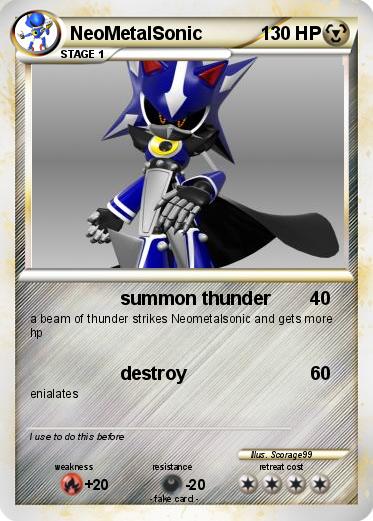 Pokemon NeoMetalSonic