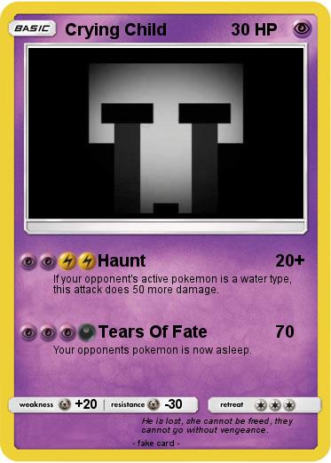 Pokemon Crying Child