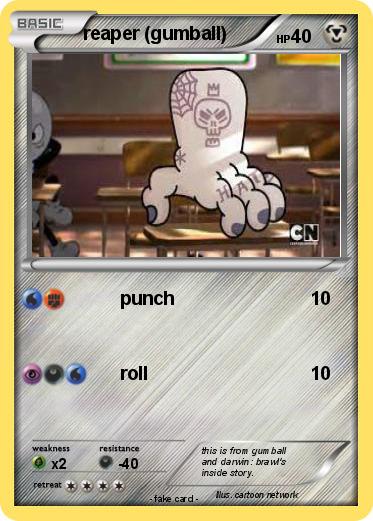 Pokemon reaper (gumball)