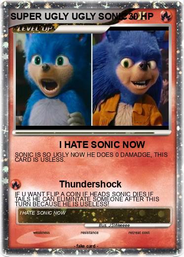 Pokemon SUPER UGLY UGLY SONIC