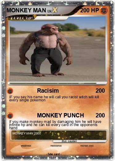 Pokemon MONKEY MAN