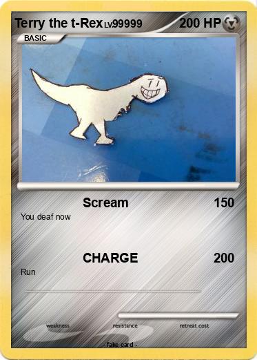 Pokemon Terry the t-Rex