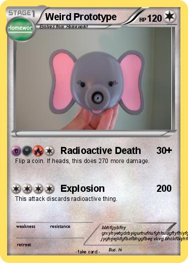 Pokemon Weird Prototype