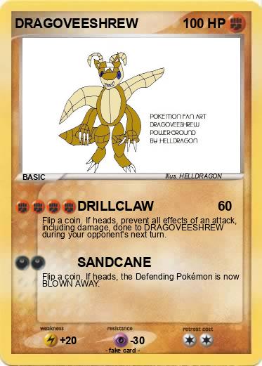 Pokemon DRAGOVEESHREW