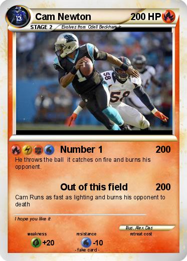 Pokemon Cam Newton