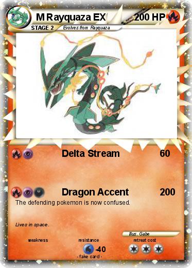 Pokemon M Rayquaza EX