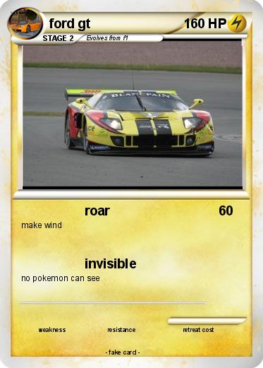 Pokemon ford gt