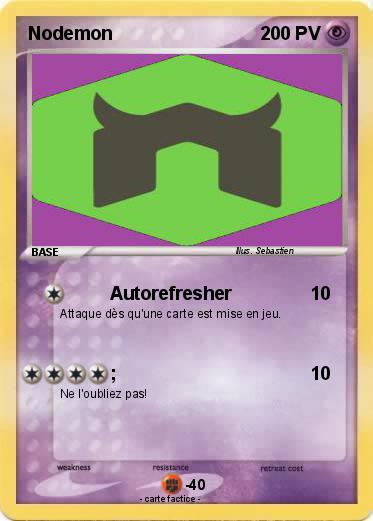 Pokemon Nodemon