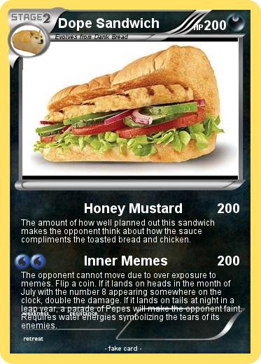 Pokemon Dope Sandwich